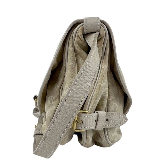 Auth LOUIS VUITTON Monogram Mini Lin Saumur 30 Crossbody Bag - Picture 5 of 14